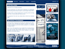 Tablet Screenshot of 2425films.co.uk